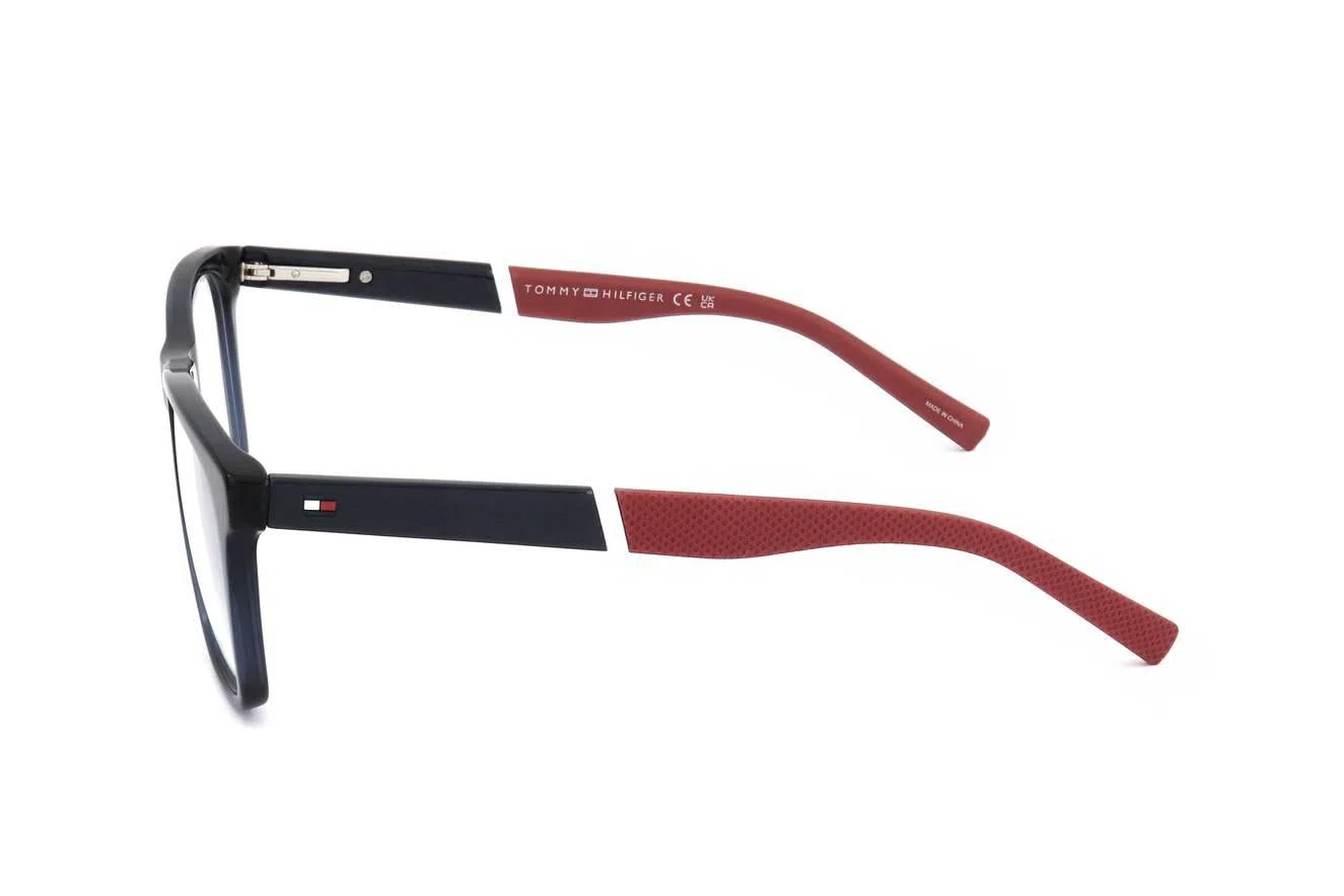 Tommy Hilfiger TH2046 Eyeglasses - BLUE RED - view 4